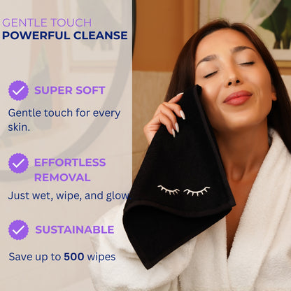 Bamboo Makeup Towels Set