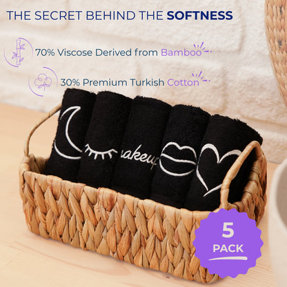 Bamboo Makeup Towels Set