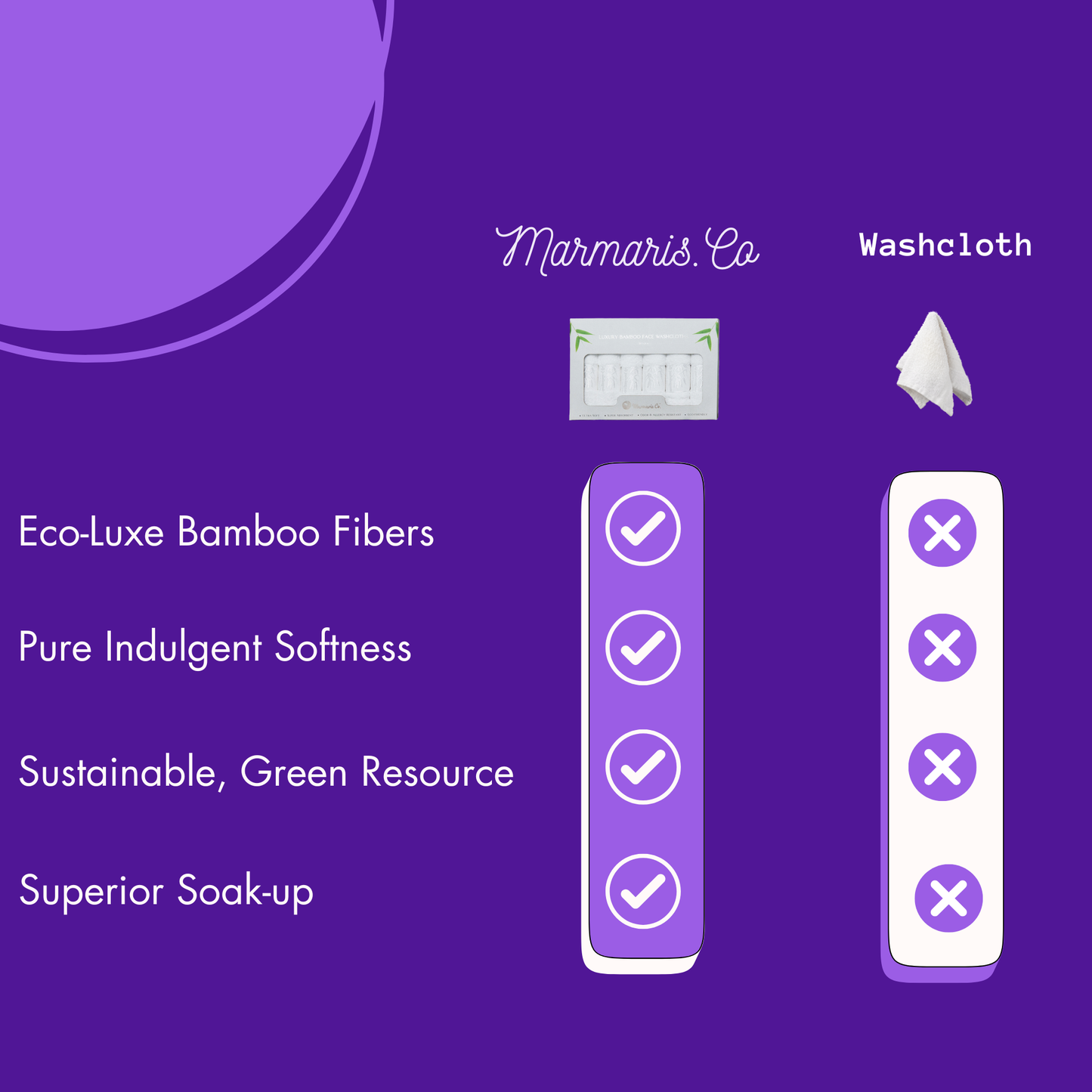 The Bamboo Spa Washcloths