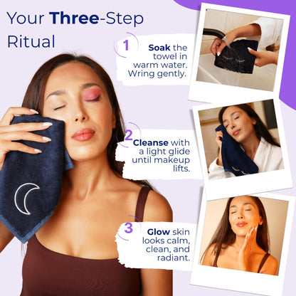 Bamboo Makeup Towels Set