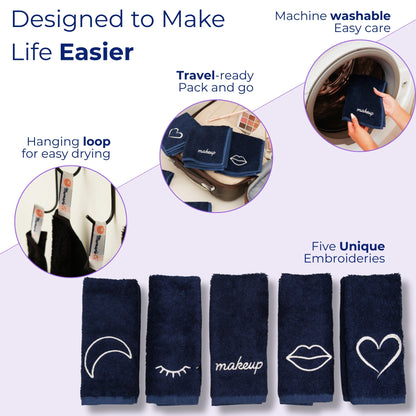 Bamboo Makeup Towels Set